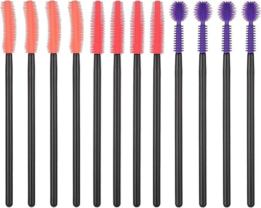 12 Pcs Silicone Nook and Cranny Brush Crevice Cleaning Brushes 3 Styles Sewing