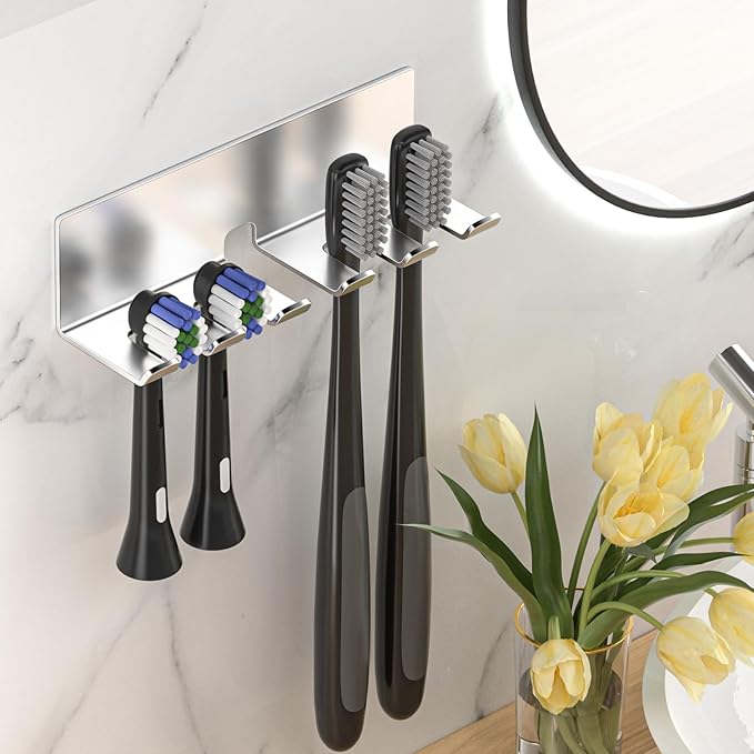 Electric Toothbrush Head Holder, Toothbrush Holders Wall Mounted, Electric