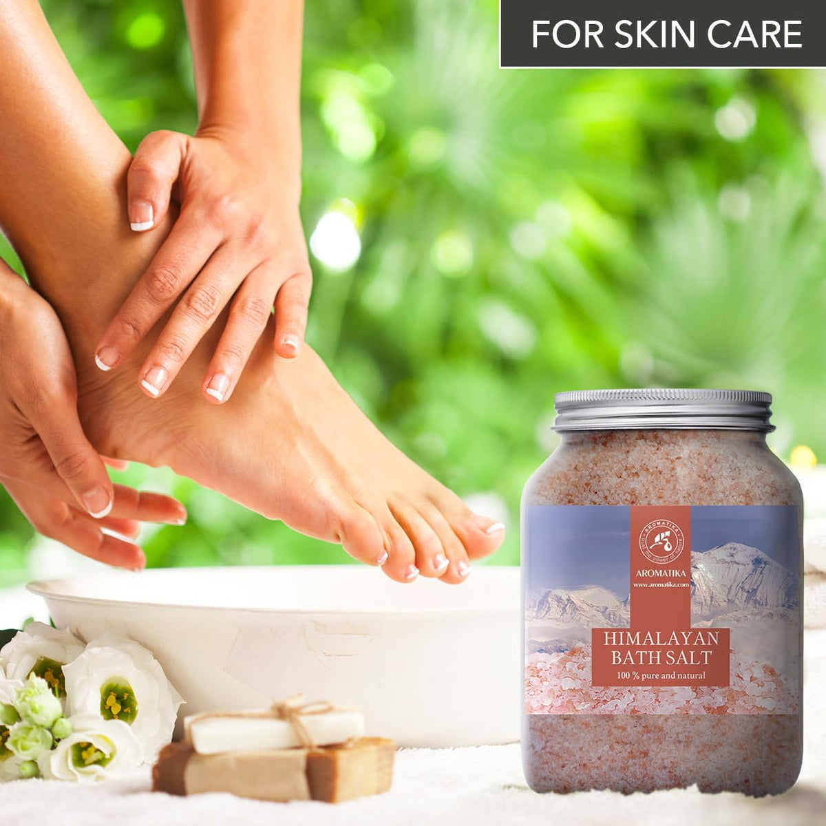 Himalayan Pink Crystals – Natural Mineral Salt – 2 × 46 oz Set – Coarse Crystals for Bath, Spa, and Home Relaxation – Skin Care, Body Soak, Aromatherapy