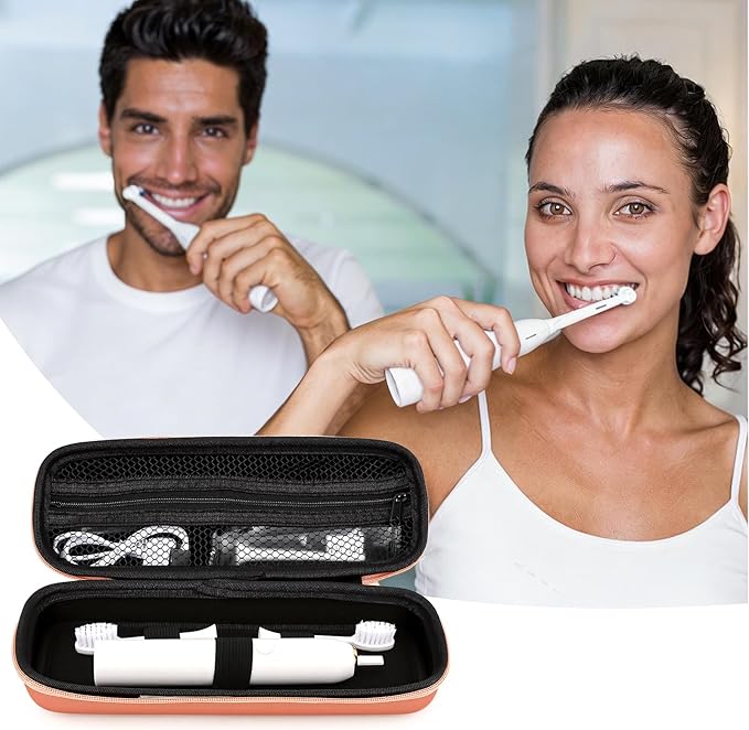 Hooqict Toothbrush Travel Case for Oral-B/Oral-B Pro/iO Electric Travel
