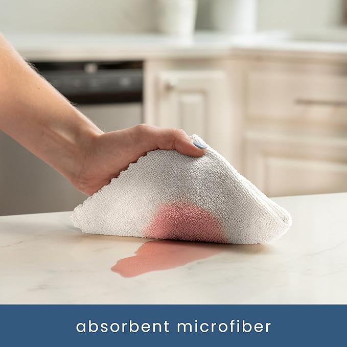S&T INC. 50 Pack Microfiber Cleaning Cloth
