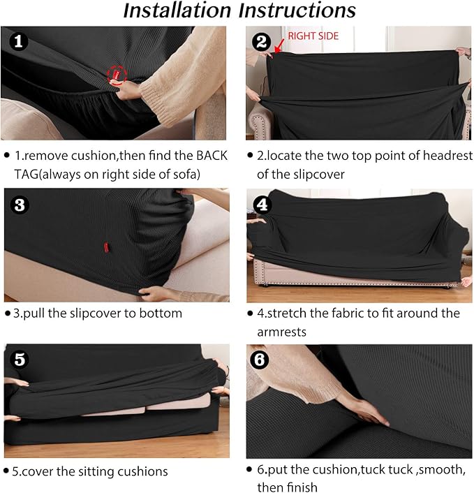Turquoize 2 Piece Chair Covers Chair Slipcovers