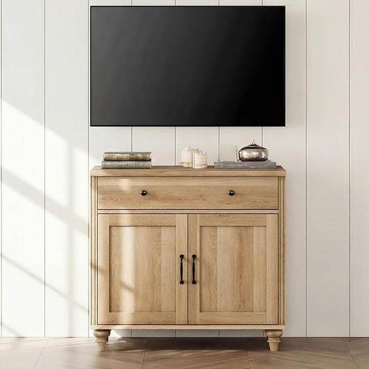 WAMPAT TV Stand for 43 inch TV