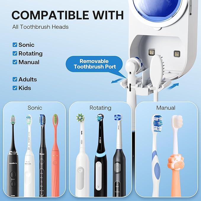 Bitvae Upgraded Tooth Brush Holder