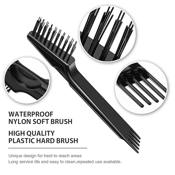 2 Pieces Hair Brush Cleaning Tools