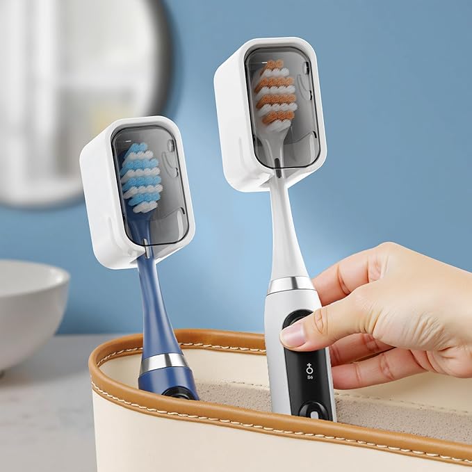 Travel Toothbrush Cover 2PCS Thickened, Electric Toothbrush Covers Caps