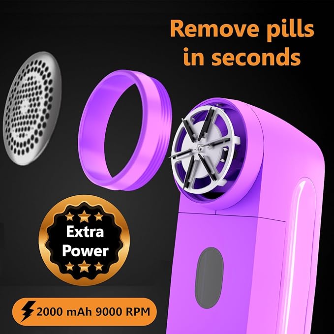 Pionix Fabric Shaver, Sweater Shavers to Remove Pilling, High-Perf Defuzzer
