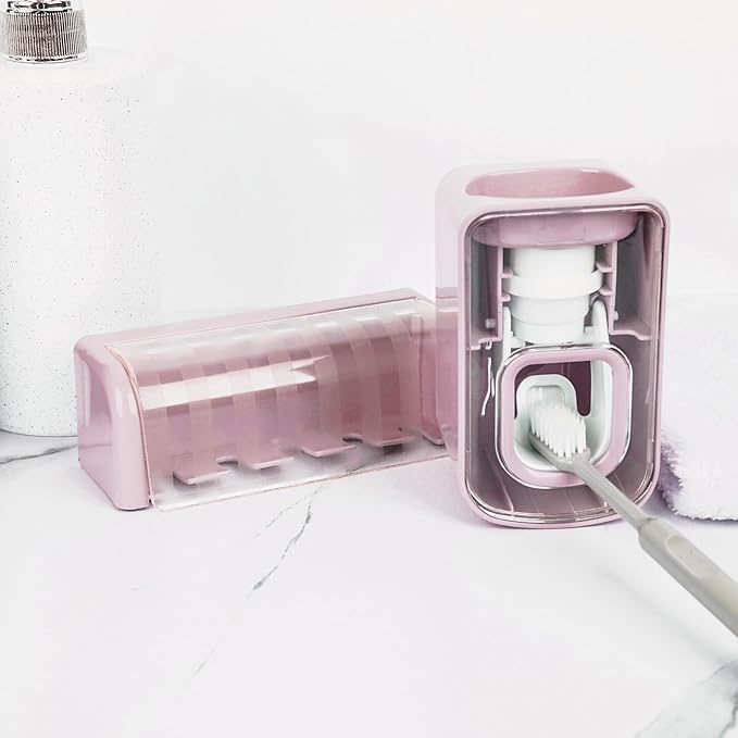 5 Slots Wall Mount Toothbrush Holder