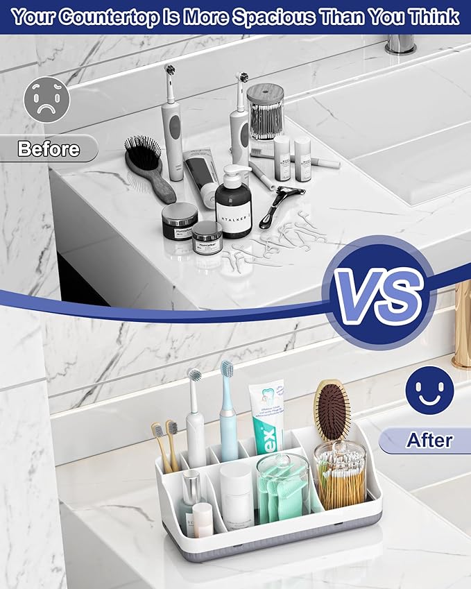 Bathroom Counter Organizer and Storage