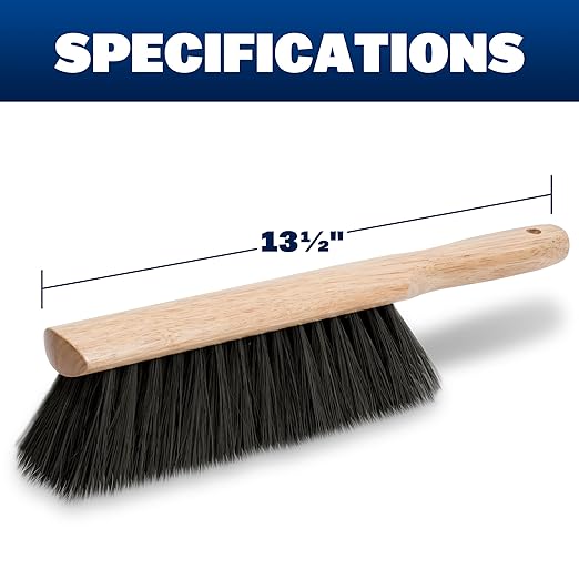 MARSHALLTOWN 13 1/2 Inch Beaver Tail Brush, Made in The USA