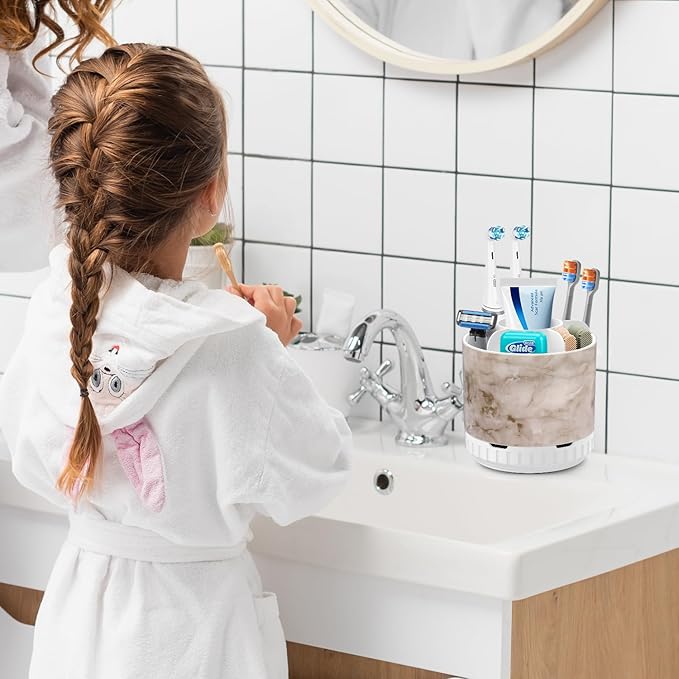 Marble Toothbrush Holders