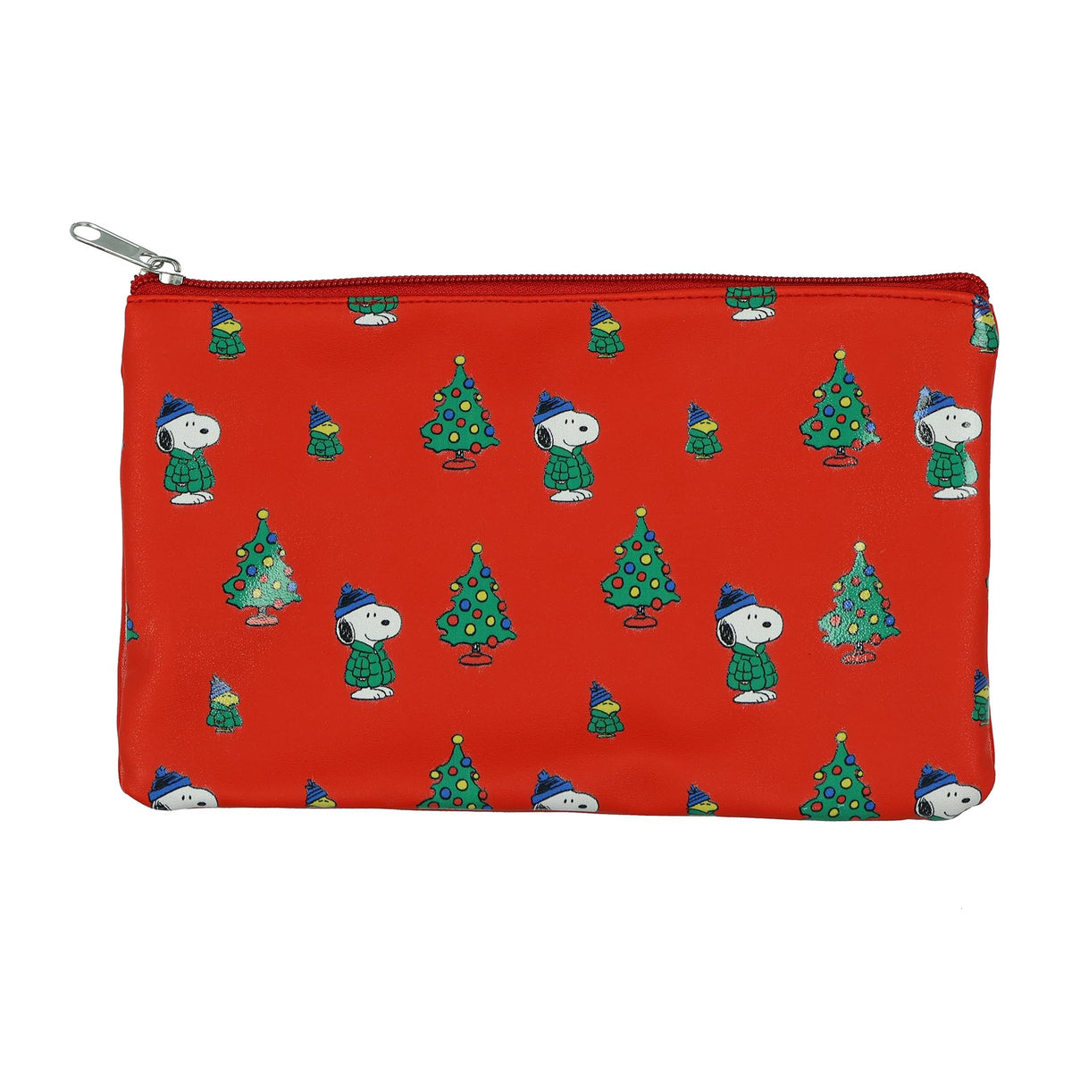 Peanuts Snoopy Happy Holidays Christmas 5-Piece Clutch Bag set
