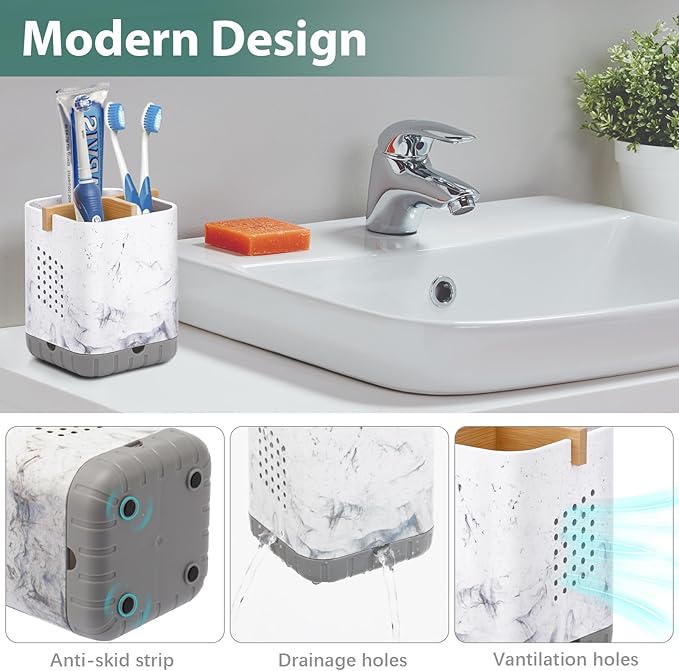 Boperzi Toothbrush Holders, Kids Toothbrush Holder