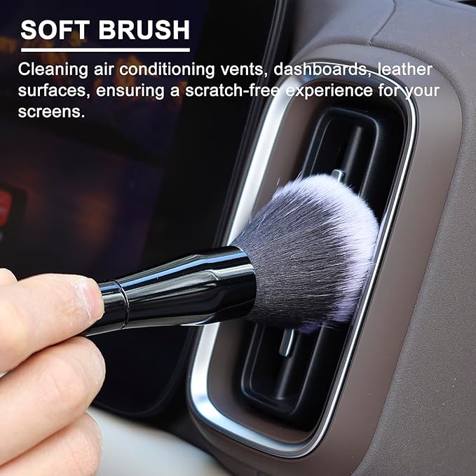 1 Pack Exquisite Microfiber Duster Brush
