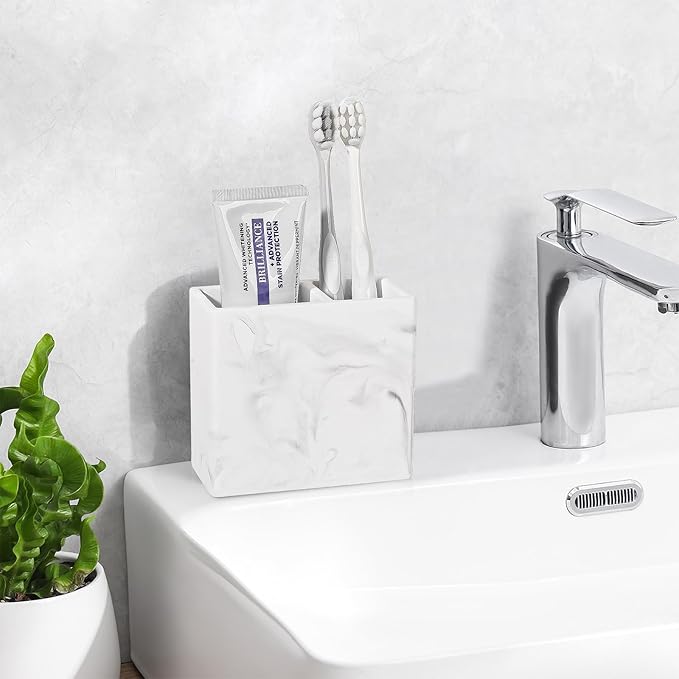 Diatomite Toothbrush Holder 2 Slots Tooth Brush Holder