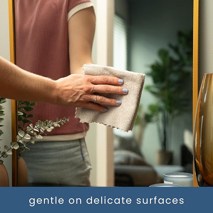 S&T INC. 50 Pack Microfiber Cleaning Cloth