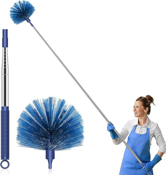 SetSail Cobweb Duster with Extension Pole, Retractable Dusters