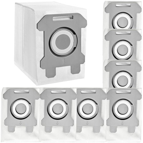 8 Pack Dirt Disposal Bags Replacement Bags Compatible with iRobot Vacuum Cleaner 105 405 705 104 504 505, i3, j7, j9, s9, s9 Plus i s j Series Vacuum Bags Replacement Parts Accessory