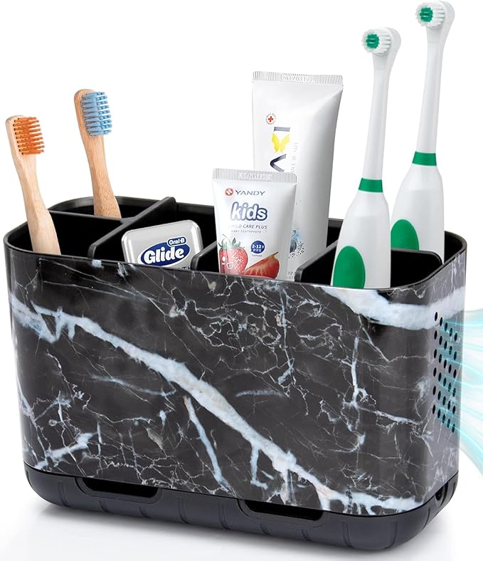 Boperzi Black Toothbrush Holder
