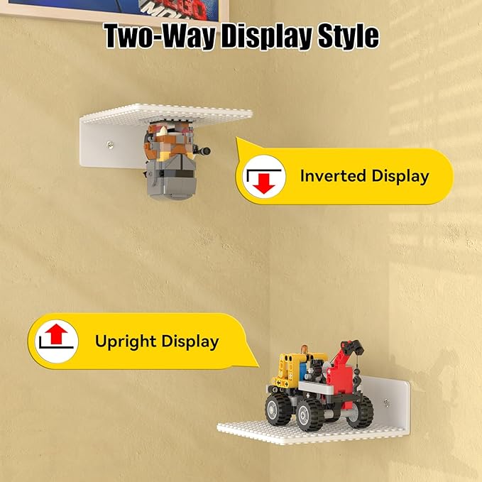 BlissBox 12-Pack Floating Shelves