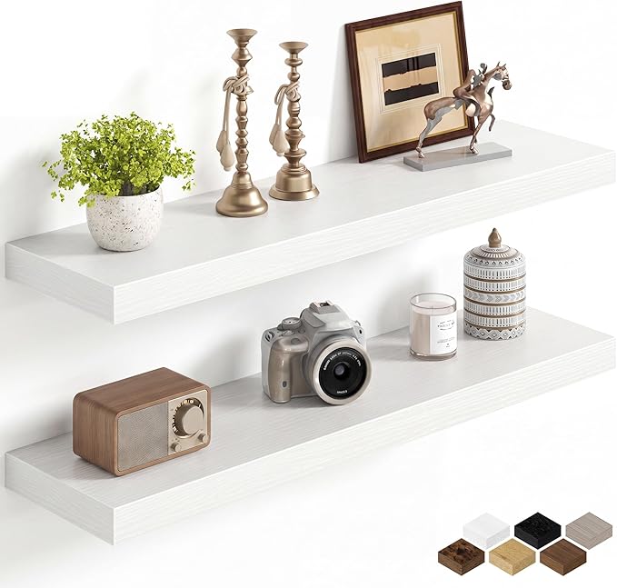 Fun Memories 32Inch Floating Shelves