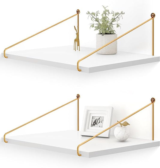 Afuly 12 Inch Deep Floating Shelves