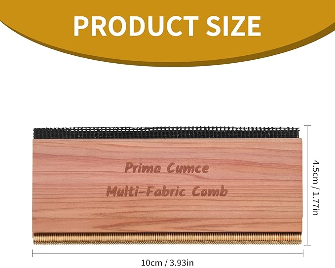 Cashmere Comb – 100 x 44 x 10mm Multi-Fabric Shaver
