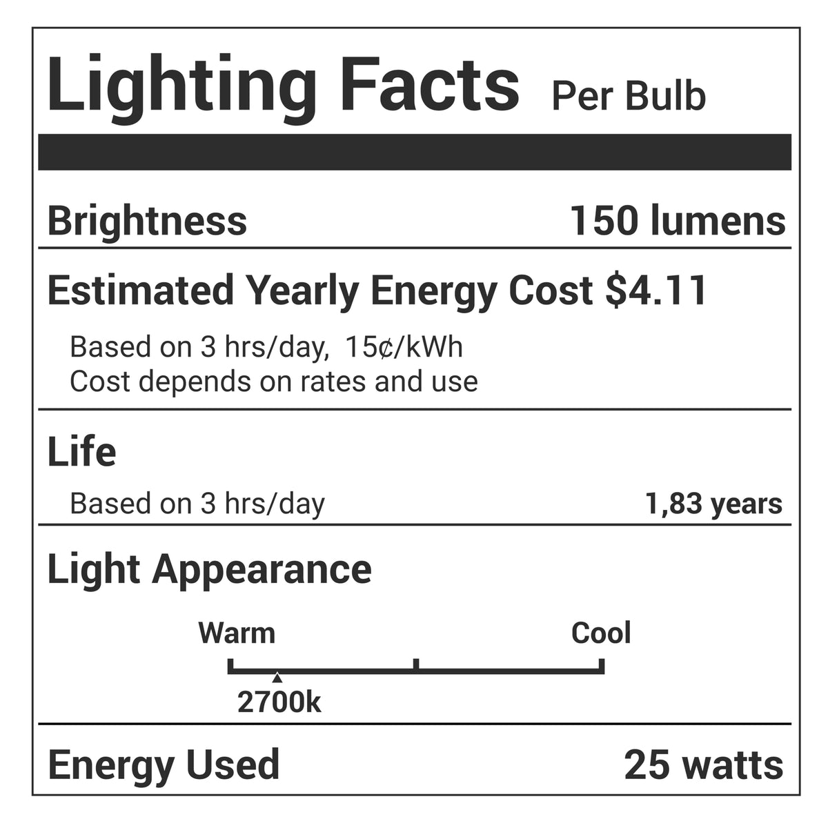 BlueStars E12 T20 25W Incandescent Bulbs Salt Lamp 120V 2700K Warm White Light 150lm for Himalayan Salt Lamps & Baskets, Scentsy Plug-in & Wax Warmers, Night Lights - 8 Packs