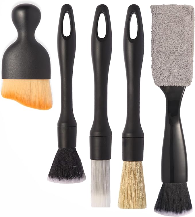 5PCS Car Detailing Brush Set