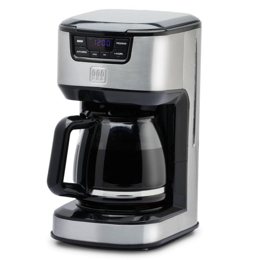 Toastmaster 12-Cup Digital Drip Coffee Maker - Programmable Automatic Coffee Machine - Kitchen Appliance with Keep Warm Setting