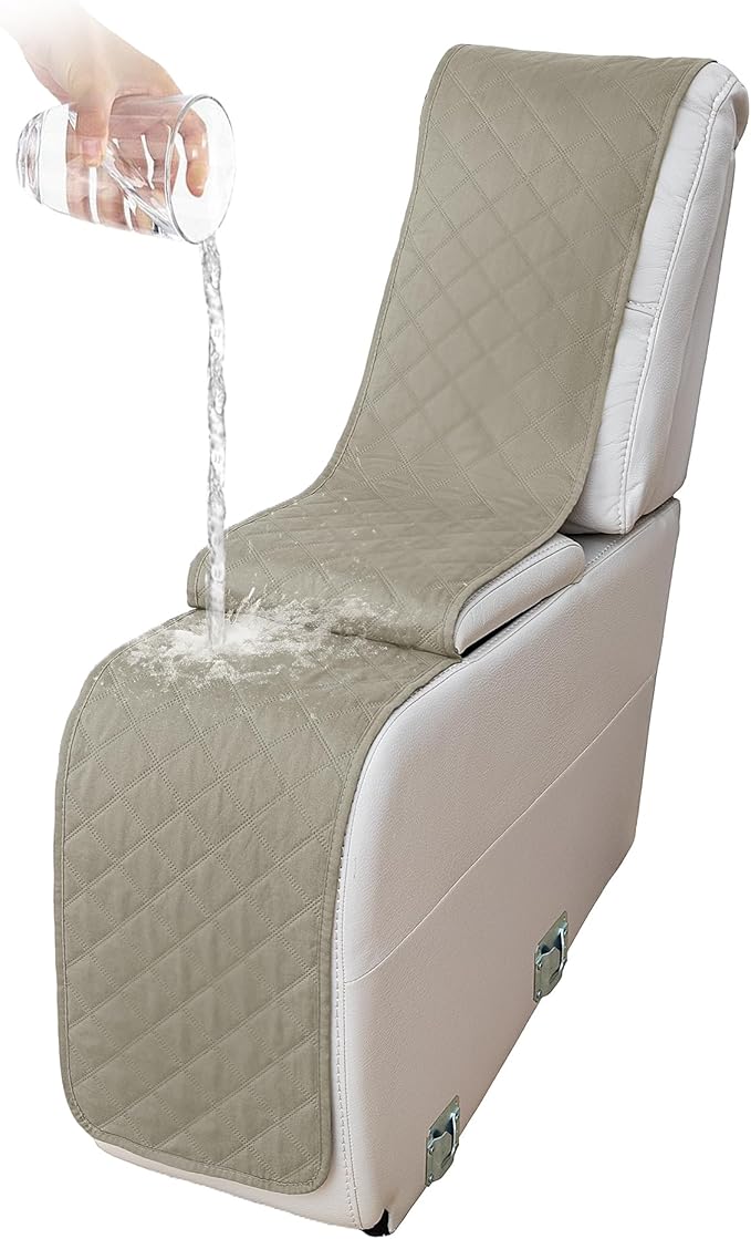 HDCAXKJ Reclining Sectional Couch Covers L Shape Recliner Sofa Middle Console