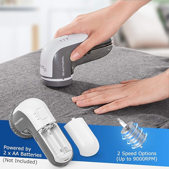 BEAUTURAL Fabric Shaver and Lint Remover, Sweater Defuzzer