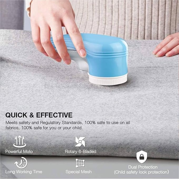 Fabric Shaver, Lint Remover for Clothes, Electric Lint Remover