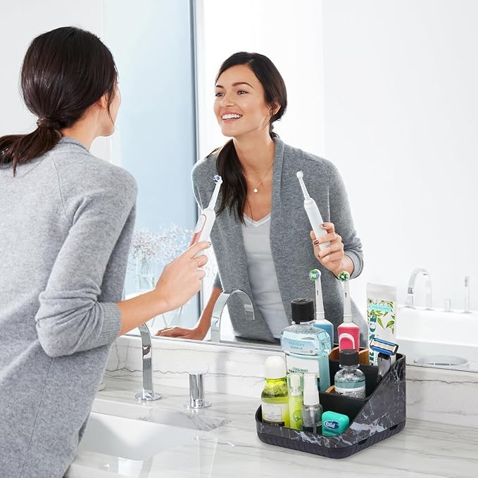 Chintu Toothbrush Holders for Bathroom Counter Organizer