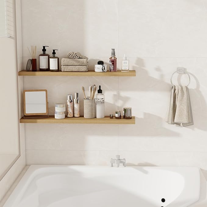 Fun Memories Floating Shelves for Wall, Floating Shelf for Living Room