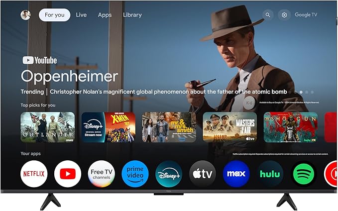 TCL Amazon Exclusive 55 Inch Class T7 Series | 4K QLED HDR Lag-Free Smart