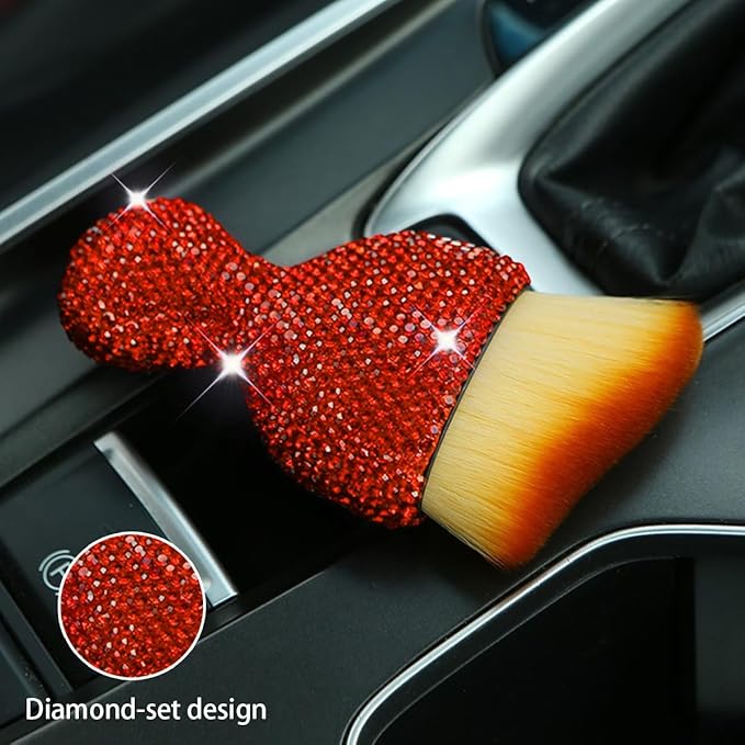 zipelo Auto Interior Dust Brush, Car Detailing Cleaning Brush