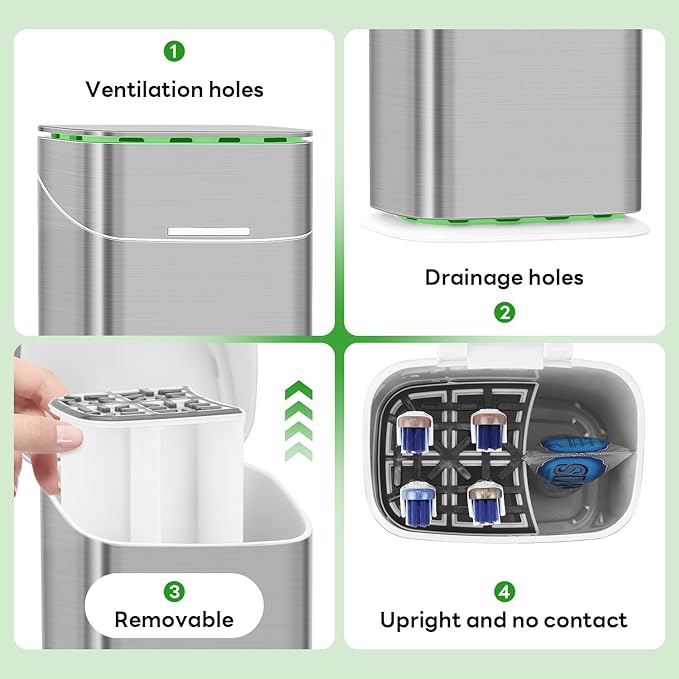 Toothbrush Holders with Cover