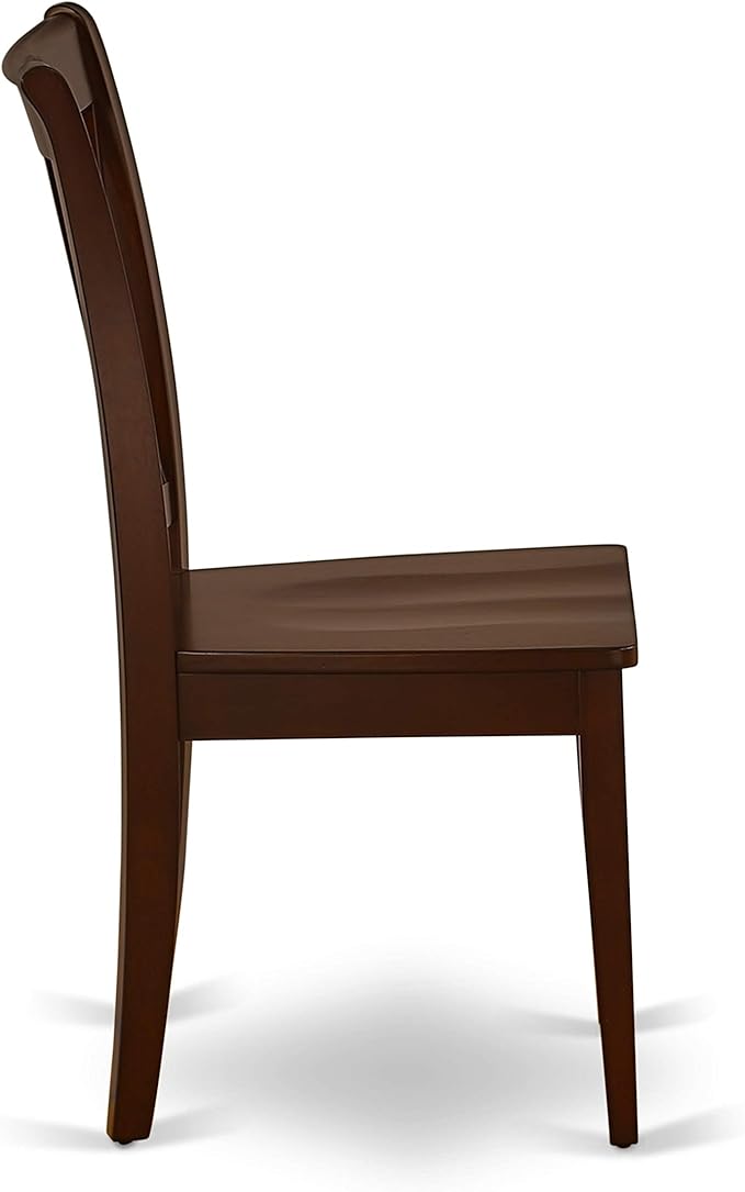 East West Furniture CLC-MAH-W Clarksville Dining Chairs