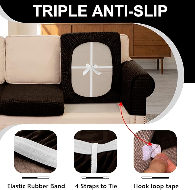 UNBBRRL Stretch Couch Cushion Cover