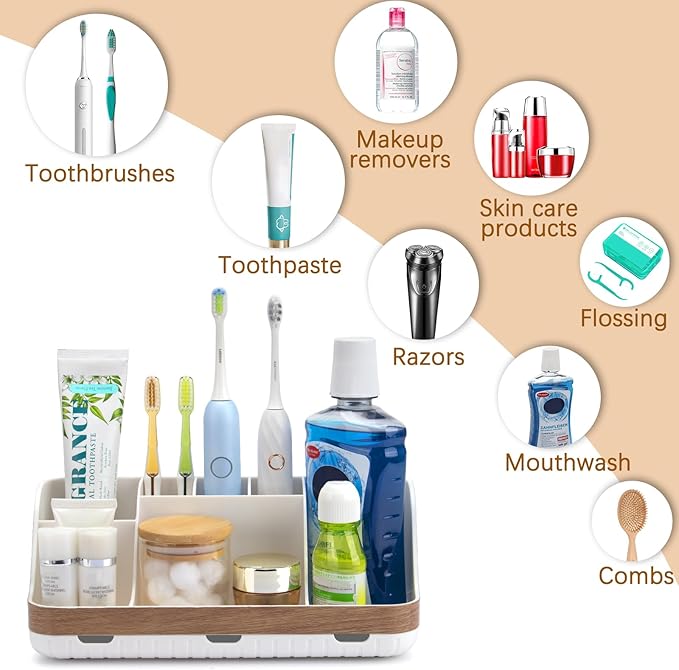 Bathroom Countertop Organizer