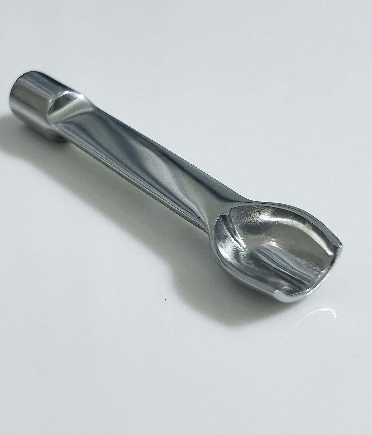 Mini Stainless Steel Scoop and Tamp Tool for Dry Herbs Spices Powder Salt Glitter by Brocoli