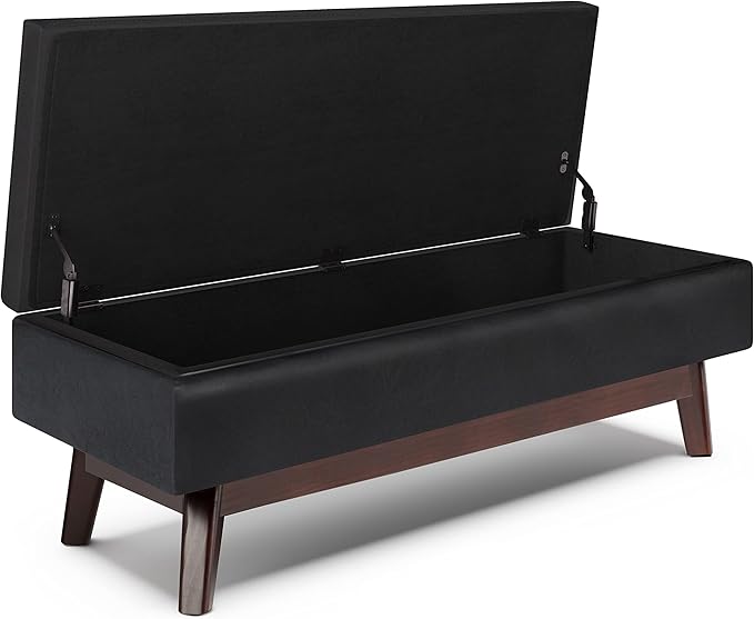 SIMPLIHOME Owen Rectangular Storage Ottoman