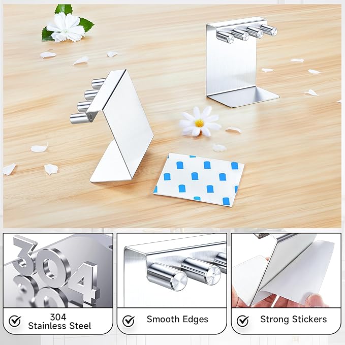 Electric Toothbrush Head Holder, Electric Tooth Brush Holder Desktop or Adhesive