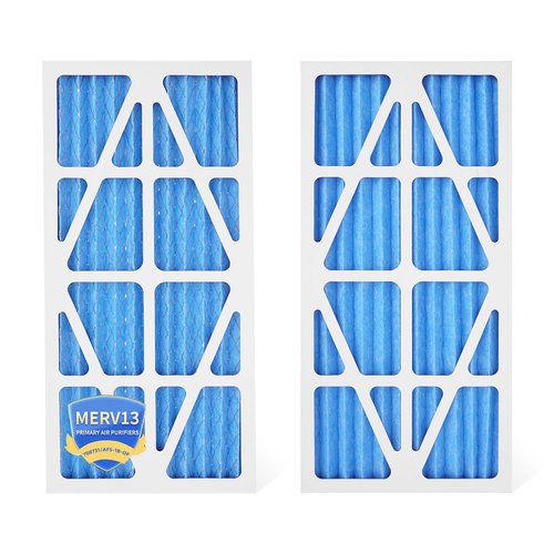708731/AFS-1B-OF Outer Filter Compatible with JET AFS-1000B/AFS-1000C Air Filtration Systems,5-Micron Electrostatic Air Filter 24x12x1 (2 Pack)