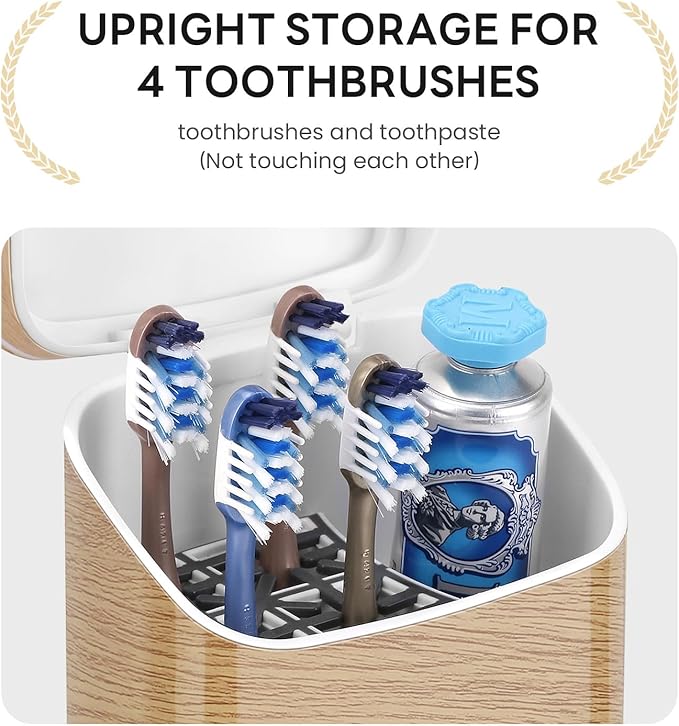Toothbrush Holders with Cover