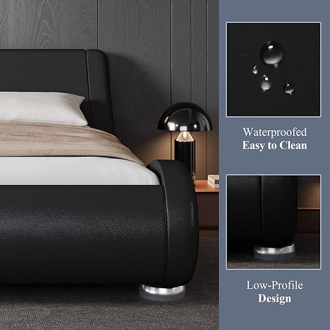 Allewie Queen Size Bed Frame