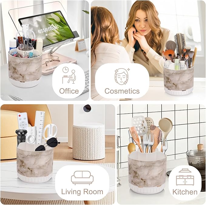 Marble Toothbrush Holders