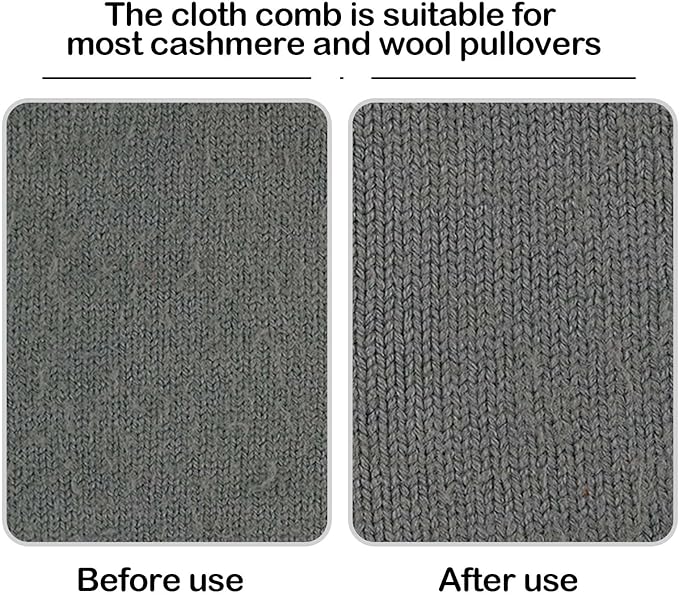 BlingKingdom 2pcs Wool Cashmere Comb Manual Portable Sweater Comb Pill Remover