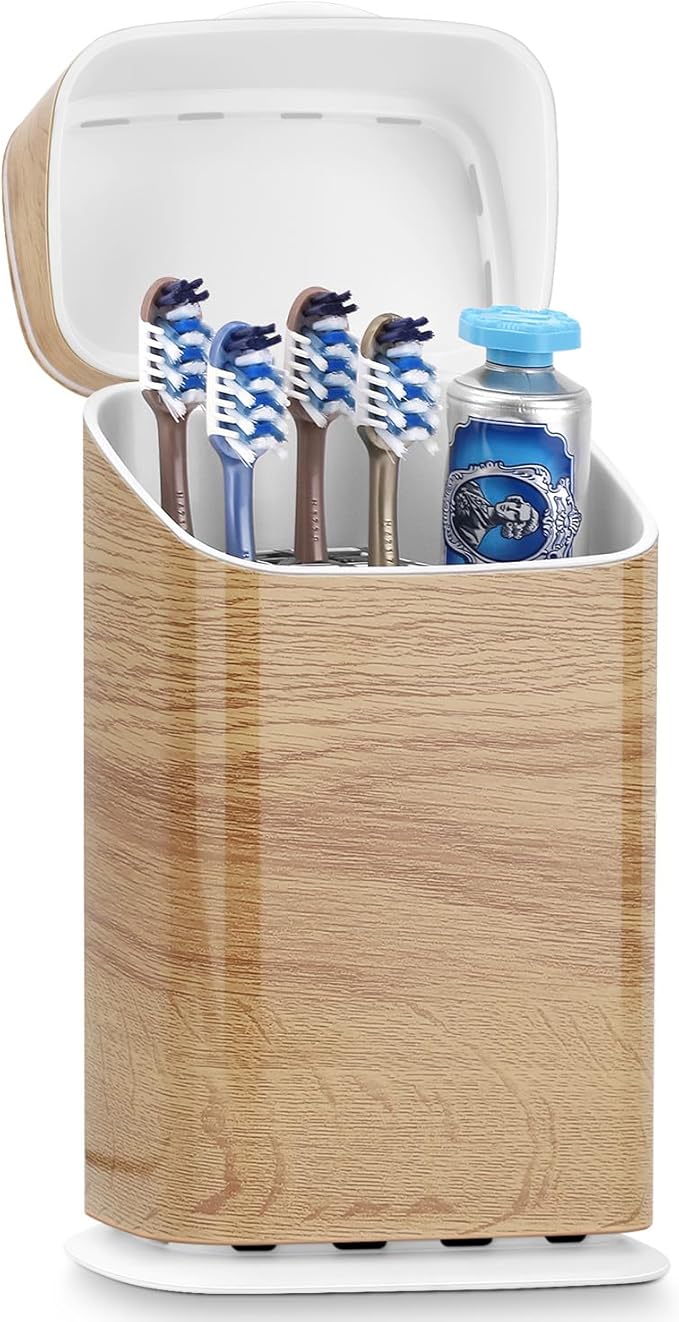 Toothbrush Holders with Cover